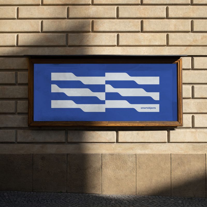 Wall Sign Mockup 01 | Design PSD Template | Smart Objects